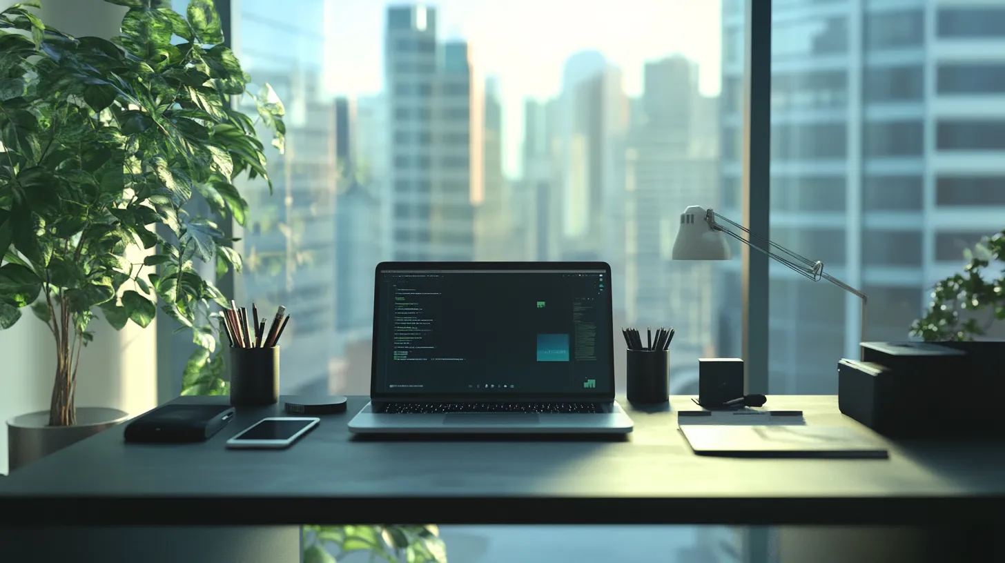 Une configuration de bureau virtuel moderne